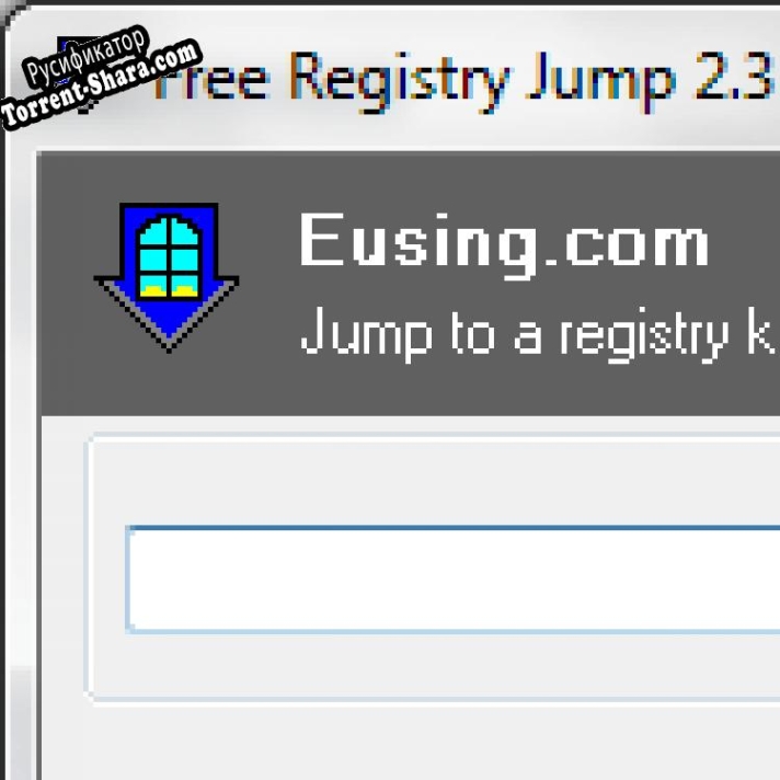 Русификатор для Eusing Free Registry Jump