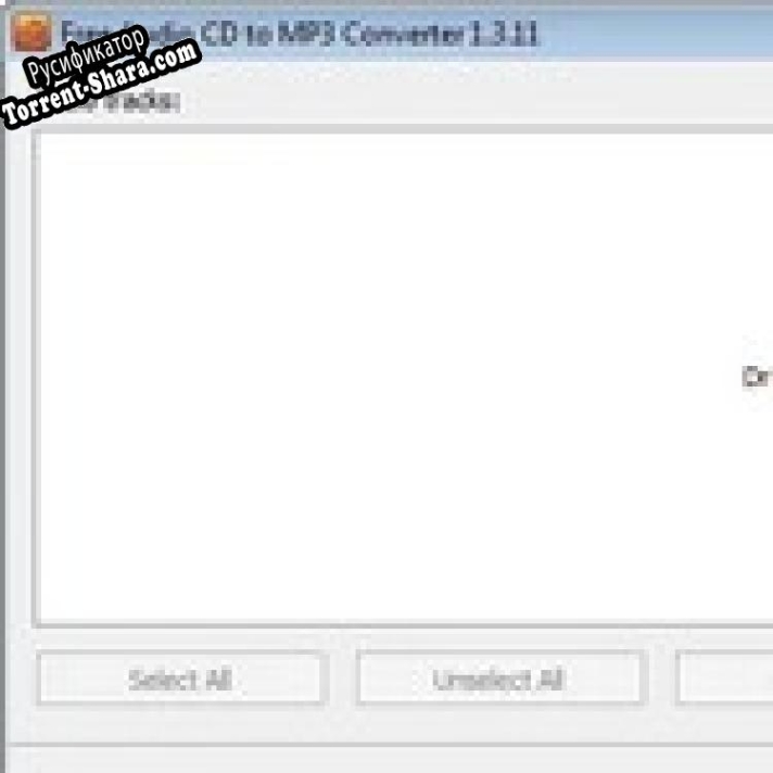 Русификатор для Free Audio CD to MP3 Converter