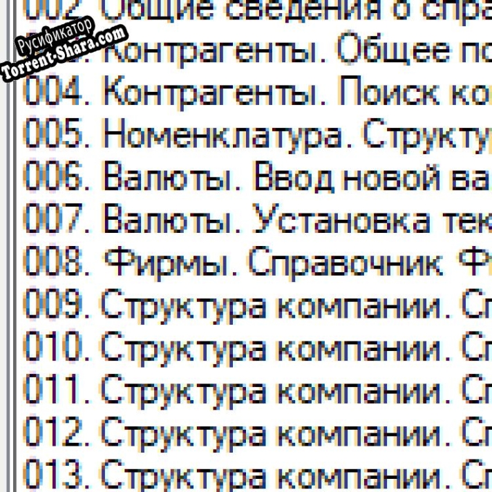 Русификатор для Интерактивный самоучитель 1С: Торговля и склад. Практические уроки