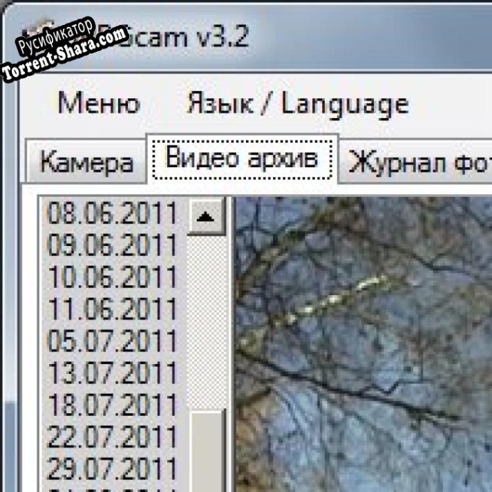 Русификатор для iPRGcam