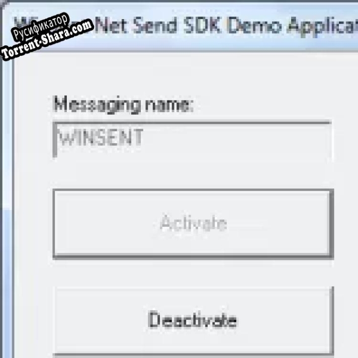 Русификатор для Net Send SDK