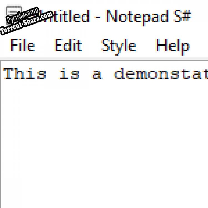 Русификатор для Notepad S