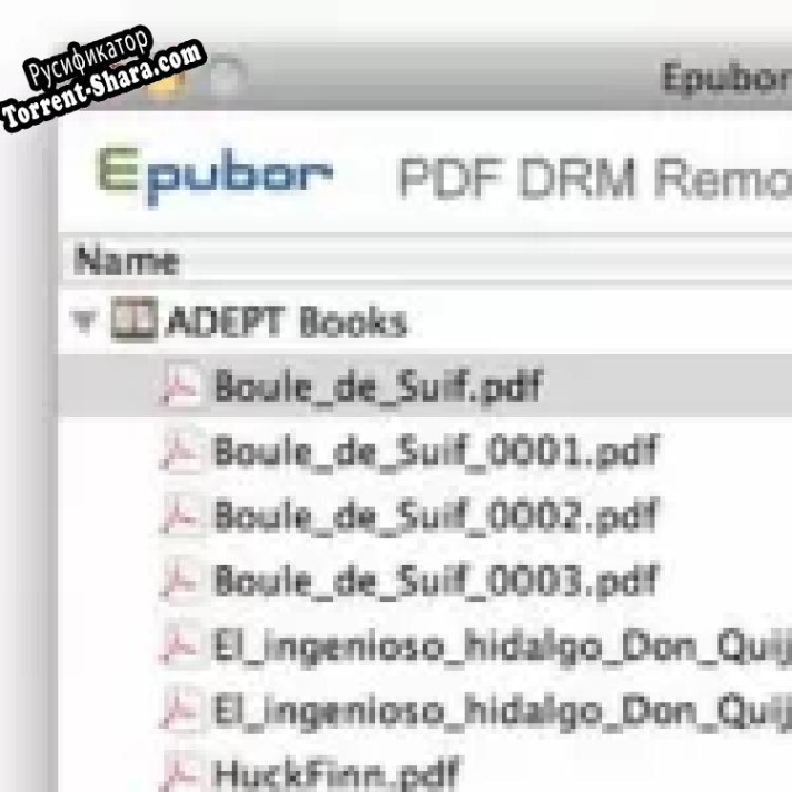 Русификатор для PDF DRM Removal