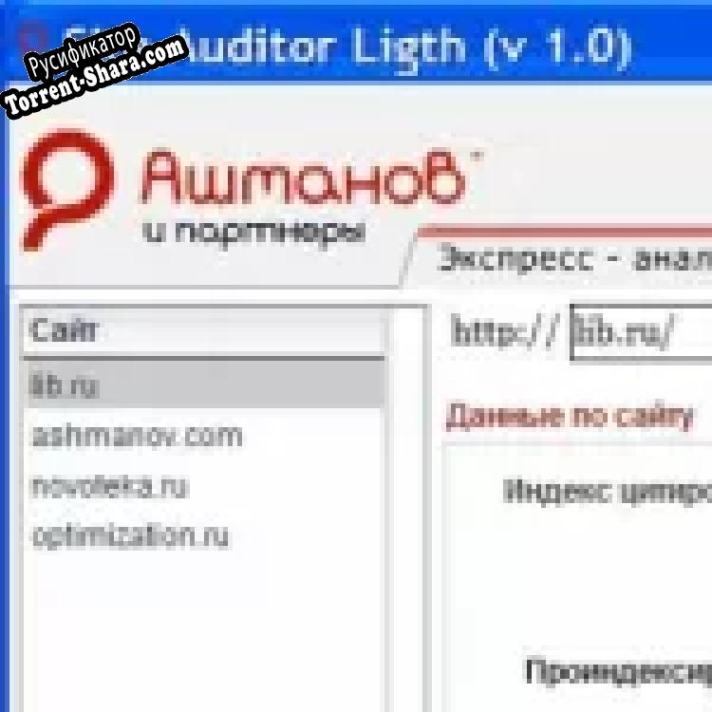 Русификатор для Site-Auditor