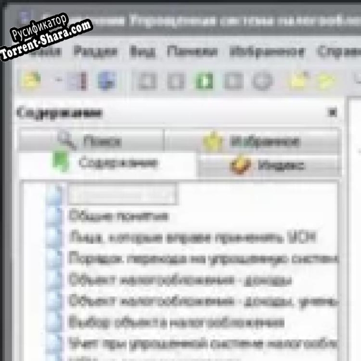 Русификатор для Справочник Упрощенная система налогообложения