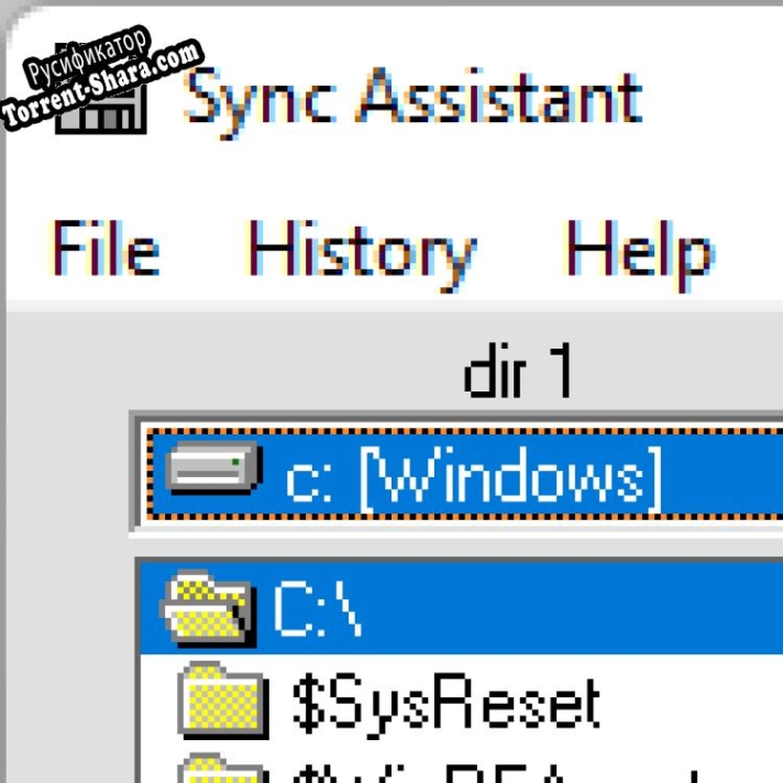 Русификатор для Sync Assistant