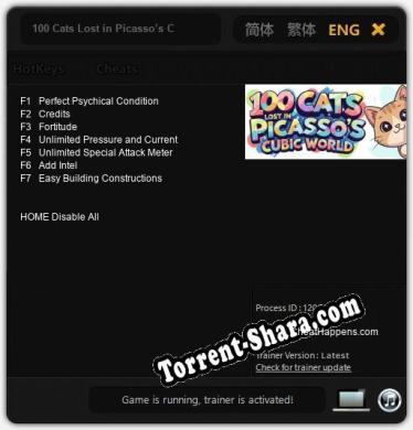 100 Cats Lost in Picasso’s Cubic World: Читы, Трейнер +7 [CheatHappens.com]
