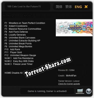 100 Cats Lost in the Future Find  Color: Читы, Трейнер +15 [MrAntiFan]