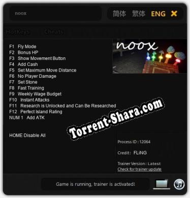 noox: Трейнер +13 [v1.9]