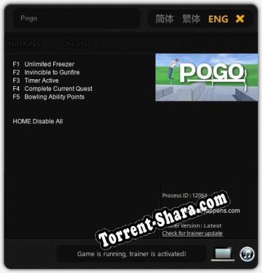 Pogo: ТРЕЙНЕР И ЧИТЫ (V1.0.19)