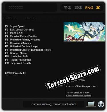 Трейнер для 时空魔女塔莉娅 [v1.0.7]