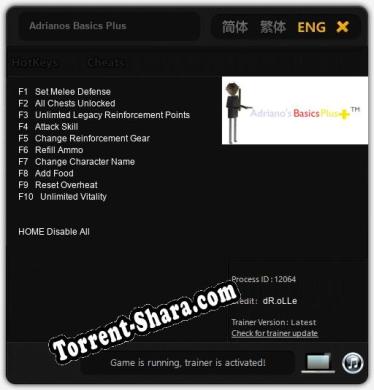 Adrianos Basics Plus: Читы, Трейнер +10 [dR.oLLe]