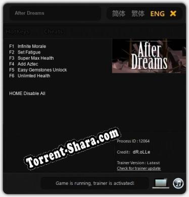 After Dreams: Читы, Трейнер +6 [dR.oLLe]