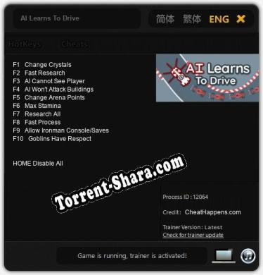 AI Learns To Drive: Трейнер +10 [v1.5]