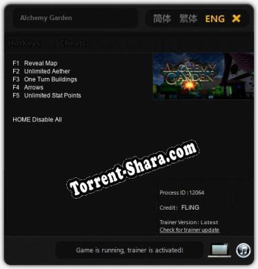 Alchemy Garden: ТРЕЙНЕР И ЧИТЫ (V1.0.33)