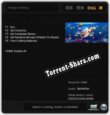 Amigo Fishing: ТРЕЙНЕР И ЧИТЫ (V1.0.38)