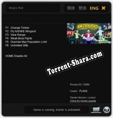Angry Dad: ТРЕЙНЕР И ЧИТЫ (V1.0.49)