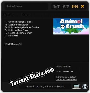 Animal Crush: Читы, Трейнер +6 [MrAntiFan]