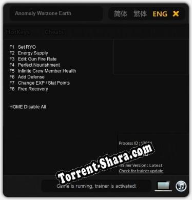 Anomaly Warzone Earth: ТРЕЙНЕР И ЧИТЫ (V1.0.65)