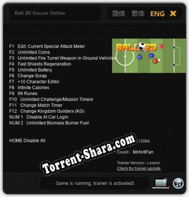 Ball 2D Soccer Online: ТРЕЙНЕР И ЧИТЫ (V1.0.70)