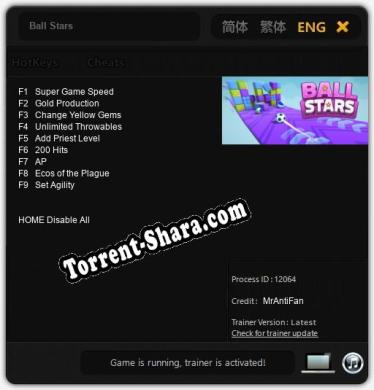 Ball Stars: ТРЕЙНЕР И ЧИТЫ (V1.0.79)