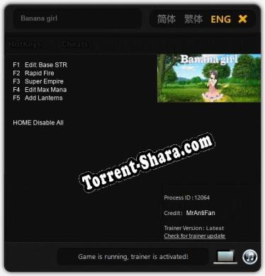Banana girl: Читы, Трейнер +5 [MrAntiFan]