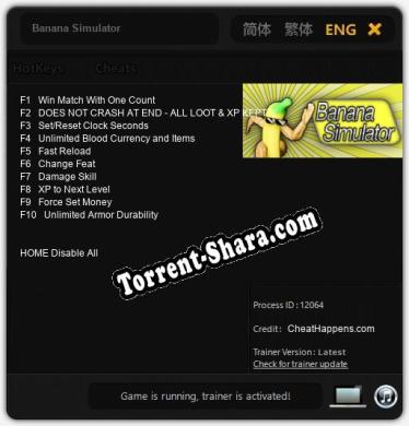 Banana Simulator: ТРЕЙНЕР И ЧИТЫ (V1.0.71)