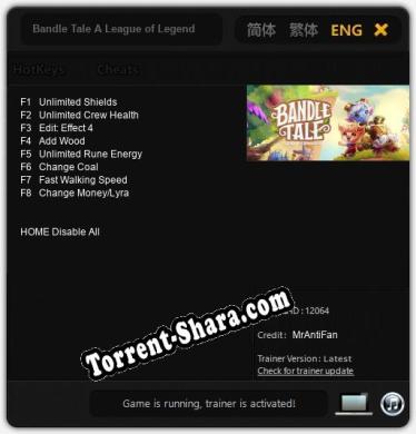 Bandle Tale A League of Legends Story: ТРЕЙНЕР И ЧИТЫ (V1.0.60)