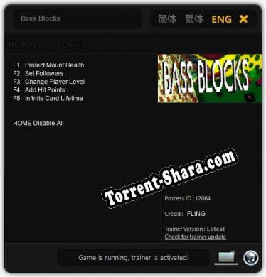 Bass Blocks: Читы, Трейнер +5 [FLiNG]