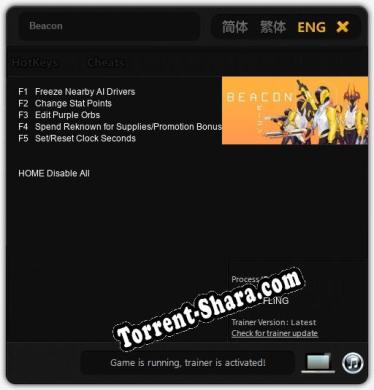 Beacon: Трейнер +5 [v1.9]