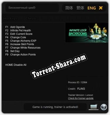 Бесконечный циклЗакулисье: Трейнер +9 [v1.5]