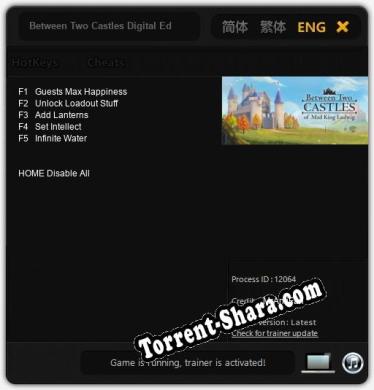 Between Two Castles Digital Edition: Трейнер +5 [v1.1]