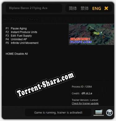 Biplane Baron 2 Flying Ace: Читы, Трейнер +5 [dR.oLLe]