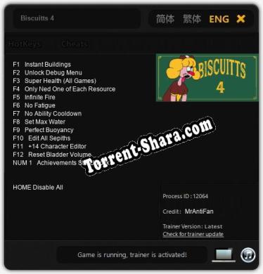 Biscuitts 4: Трейнер +13 [v1.1]