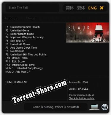 Black The Fall: Читы, Трейнер +14 [dR.oLLe]
