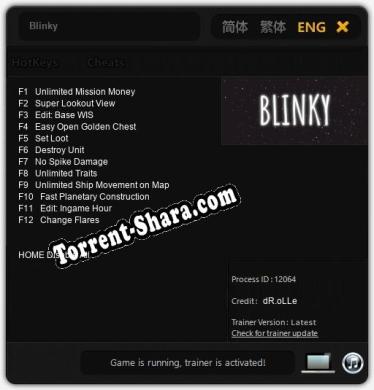 Blinky: ТРЕЙНЕР И ЧИТЫ (V1.0.55)