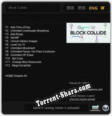 Трейнер для Block Collide [v1.0.9]