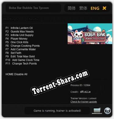 Boba Bar Bubble Tea Tycoon: Читы, Трейнер +11 [dR.oLLe]