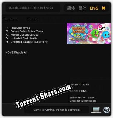 Bubble Bobble 4 Friends The Barons Workshop: Трейнер +5 [v1.2]