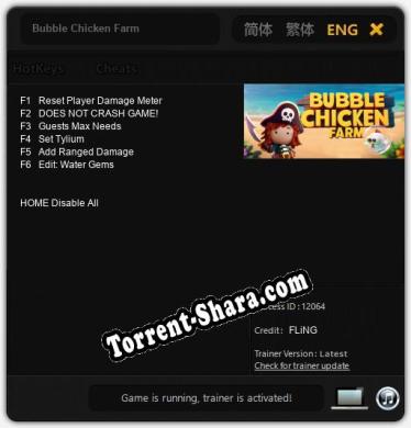 Трейнер для Bubble Chicken Farm [v1.0.7]