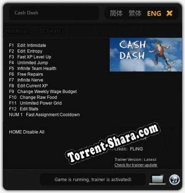 Cash Dash: ТРЕЙНЕР И ЧИТЫ (V1.0.81)