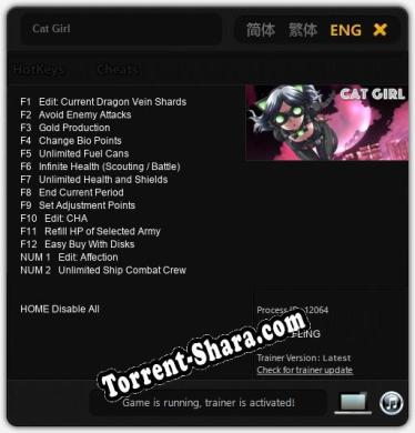 Трейнер для Cat Girl [v1.0.3]