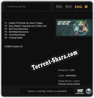 Catching Spirits: Читы, Трейнер +6 [MrAntiFan]