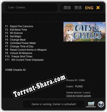 Cats  Castles: Трейнер +11 [v1.4]