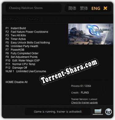 Chasing HaloIron Storm: Читы, Трейнер +13 [FLiNG]