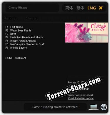 Cherry Kisses: Читы, Трейнер +7 [MrAntiFan]