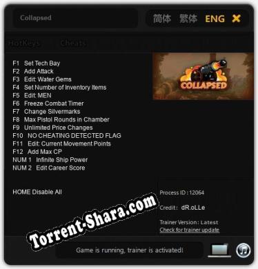 Collapsed: ТРЕЙНЕР И ЧИТЫ (V1.0.94)