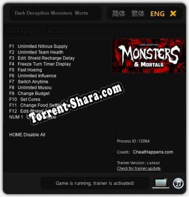 Dark Deception Monsters  Mortals: ТРЕЙНЕР И ЧИТЫ (V1.0.38)