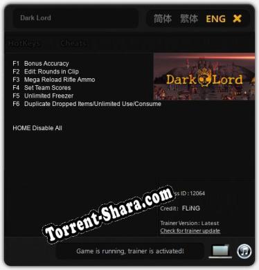 Dark Lord: Читы, Трейнер +6 [FLiNG]