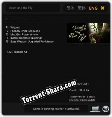 Death and the Fly: Читы, Трейнер +5 [dR.oLLe]